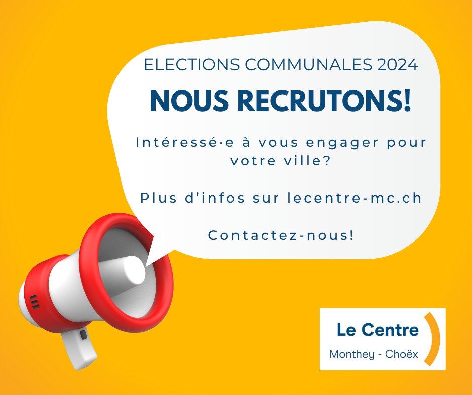 Nous recrutons